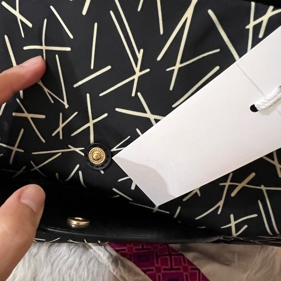 NWT Tory Burch Ella Printed Tote in Matchsticks Pattern - Picture 8 of 9